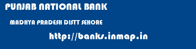 PUNJAB NATIONAL BANK  MADHYA PRADESH DISTT SEHORE    banks information 